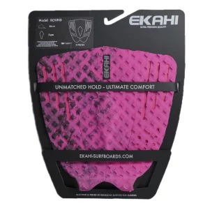 ROUND - Black/Pink - Traction Pad - Square