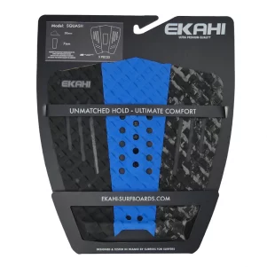 SQUASH - Black/Blue/Grey Marble - Traction Pad - Square