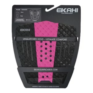 SQUASH - Black/Pink/Grey Marble - Traction Pad - Square