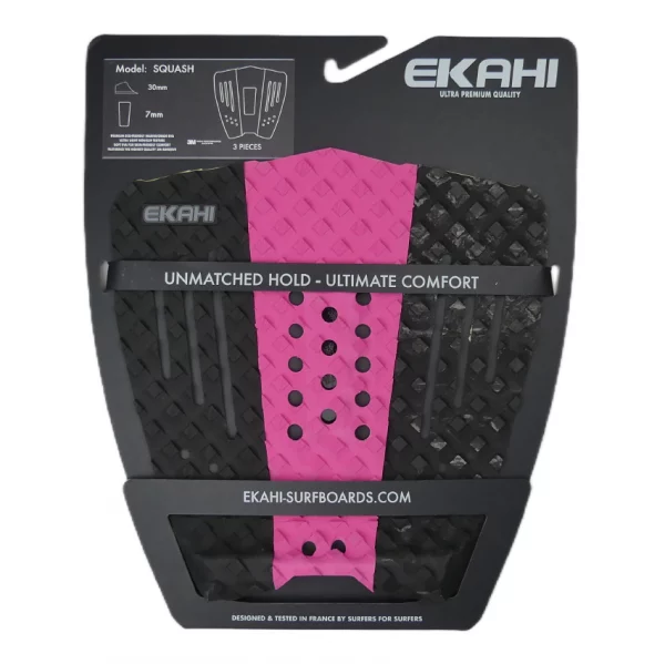 SQUASH - Black/Pink/Grey Marble - Traction Pad - Square - Image 2