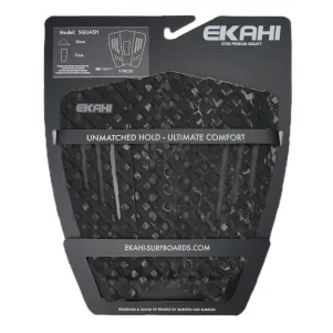 SQUASH - Black/Grey Marble - Traction Pad - Square