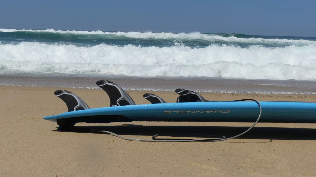 EKAHI CHANNELS planche channel bottom – bleu