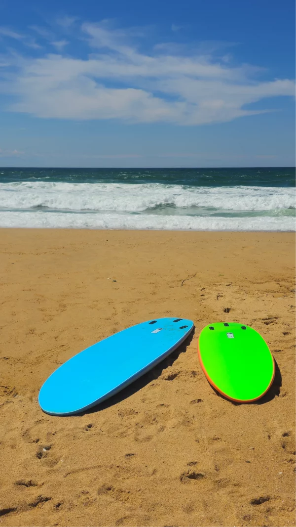7' - Blue / Blue - 7' x 21 1/2" x 3" (58L) - Removable Fins Included - Image 2