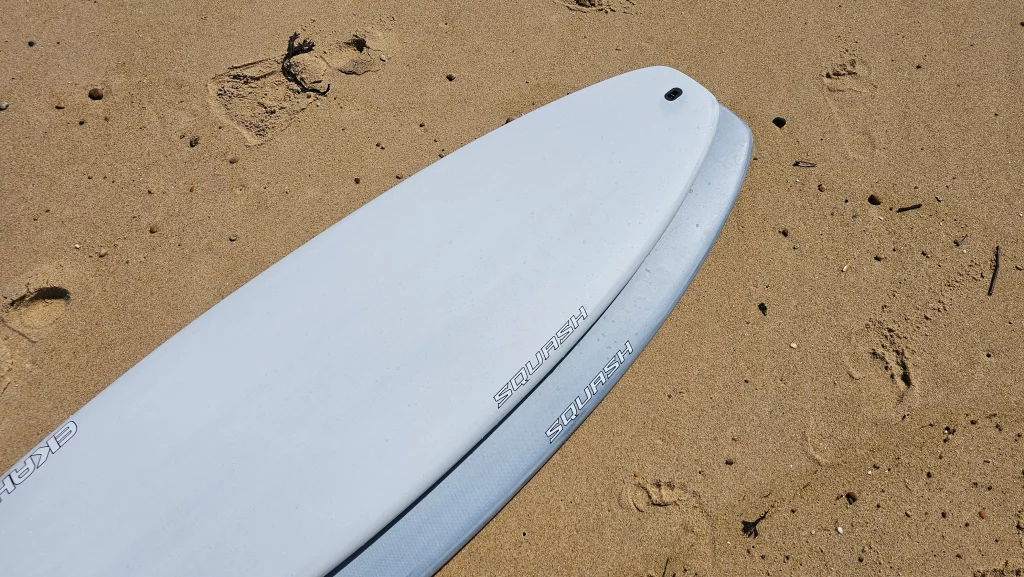Ekahi squash traction pad, whitegrey and beach and top