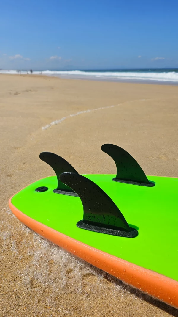 6'6 - Orange / Green - 6'6 x 21" x 3" (52L) - Removable Fins Included - Image 4