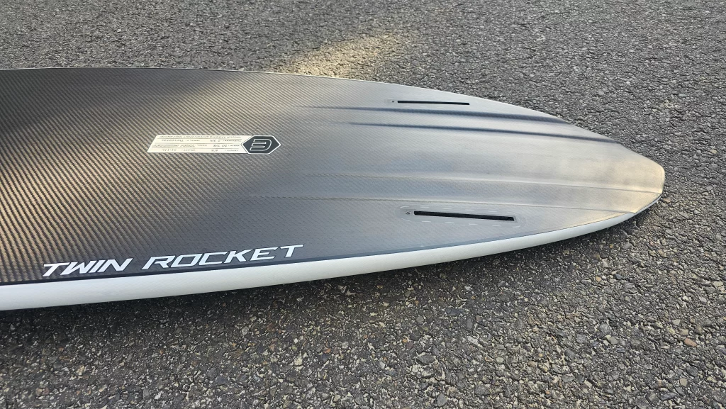 EKAHI TWIN ROCKET mid length twin fin – bottom