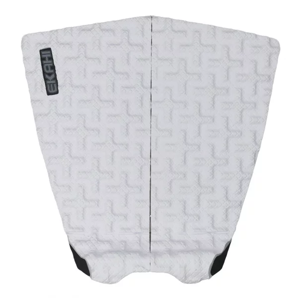 View of a white Top Quality Surf Pads with no arch with + pattern.