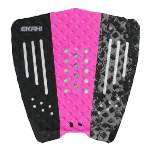 SQUASH - Black/Pink/Grey Marble - Traction Pad - Square