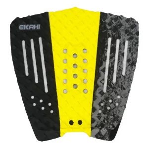 SQUASH - Black/Yellow/Grey Marble - Traction Pad - Square