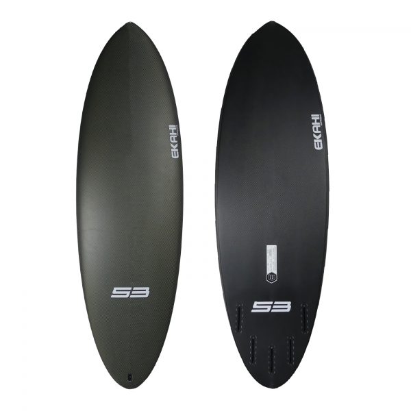 53 - Carbon Kevlar - 5'6" x 19 3/4" x 2 3/8" (28.60L) - High Performance Fins Included