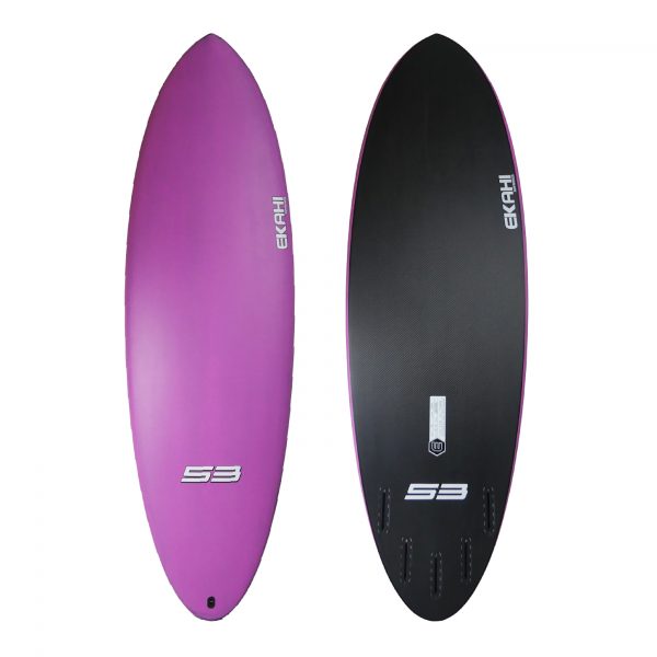 53 - Pink - 5'6" x 19 3/4" x 2 3/8" (28.60L) - High Performance Fins Included