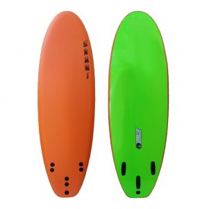 6' - Orange / Green - 6' x 20 3/4