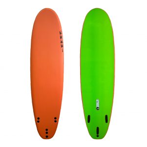 6'6 - Orange / Green - 6'6 x 21