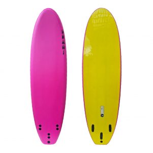 6'6 - Pink / Yellow - 6'6 x 21