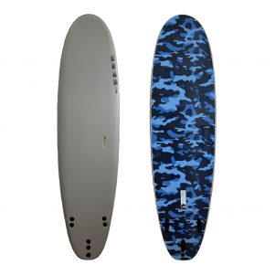 7' - Grey / Blue Camo - 7' x 21 1/2