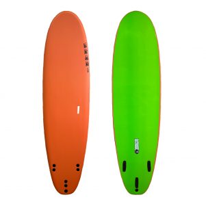 7' - Orange / Green - 7' x 21 1/2