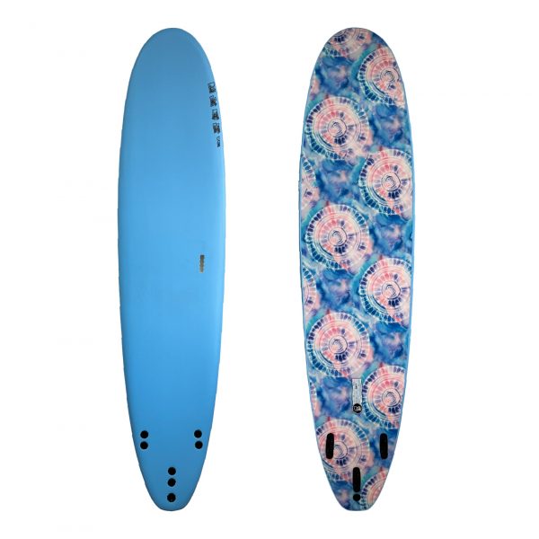 8' - Blue / Mandala - 8' x 22" x 3" (68L) - Removable Fins Included