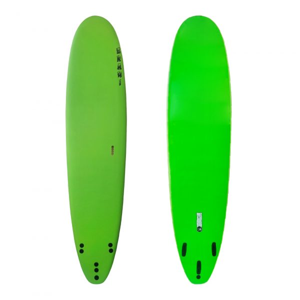 8' - Green / Green - 8' x 22" x 3" (68L) - Removable Fins Included