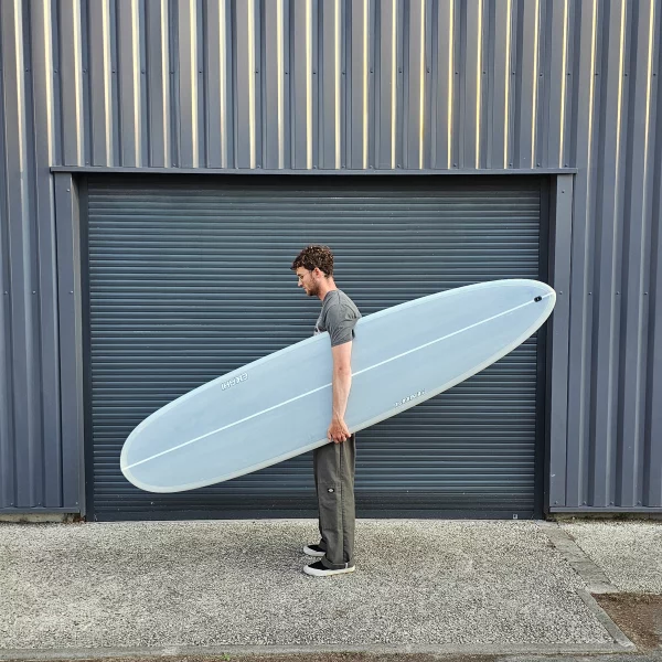 LONG - Pearl White - 8'0" x 22" x 2 3/4" (56.06L) - High Performance Fins Included - Image 2