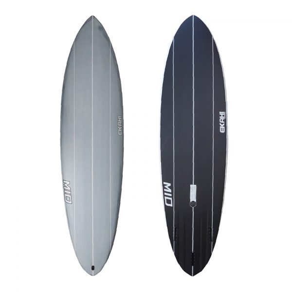 MID Thruster - Pearl White - 6'6" x 20 1/4" x 2 5/8" (38.05L) - High Performance Fins Included