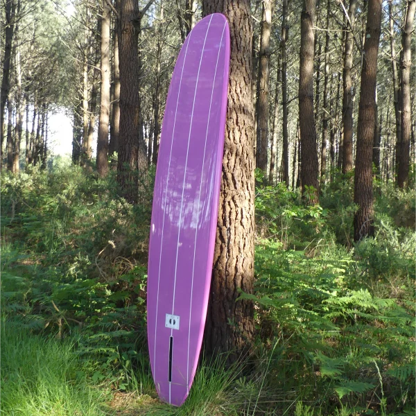 SINGLE - Pink - 8'0" x 22" x 2 7/8" (58.39L) - High Performance Fin Included - Image 2