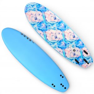 6' - Blue / Mandala - 6' x 20 3/4