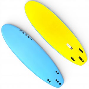 6' - Blue / Yellow - 6' x 20 3/4