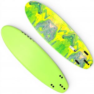 6' - Green / Tie Dye - 6' x 20 3/4