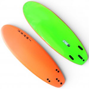 6' - Orange / Green - 6' x 20 3/4