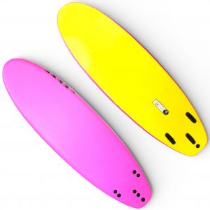 6' - Pink / Yellow - 6' x 20 3/4
