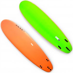 7' - Orange / Green - 7' x 21 1/2