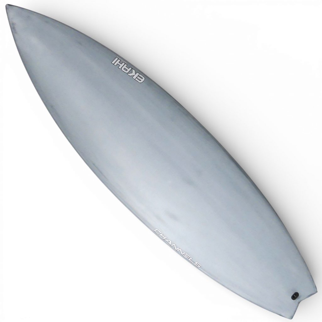 EKAHI CHANNELS planche channel bottom – gris dessus