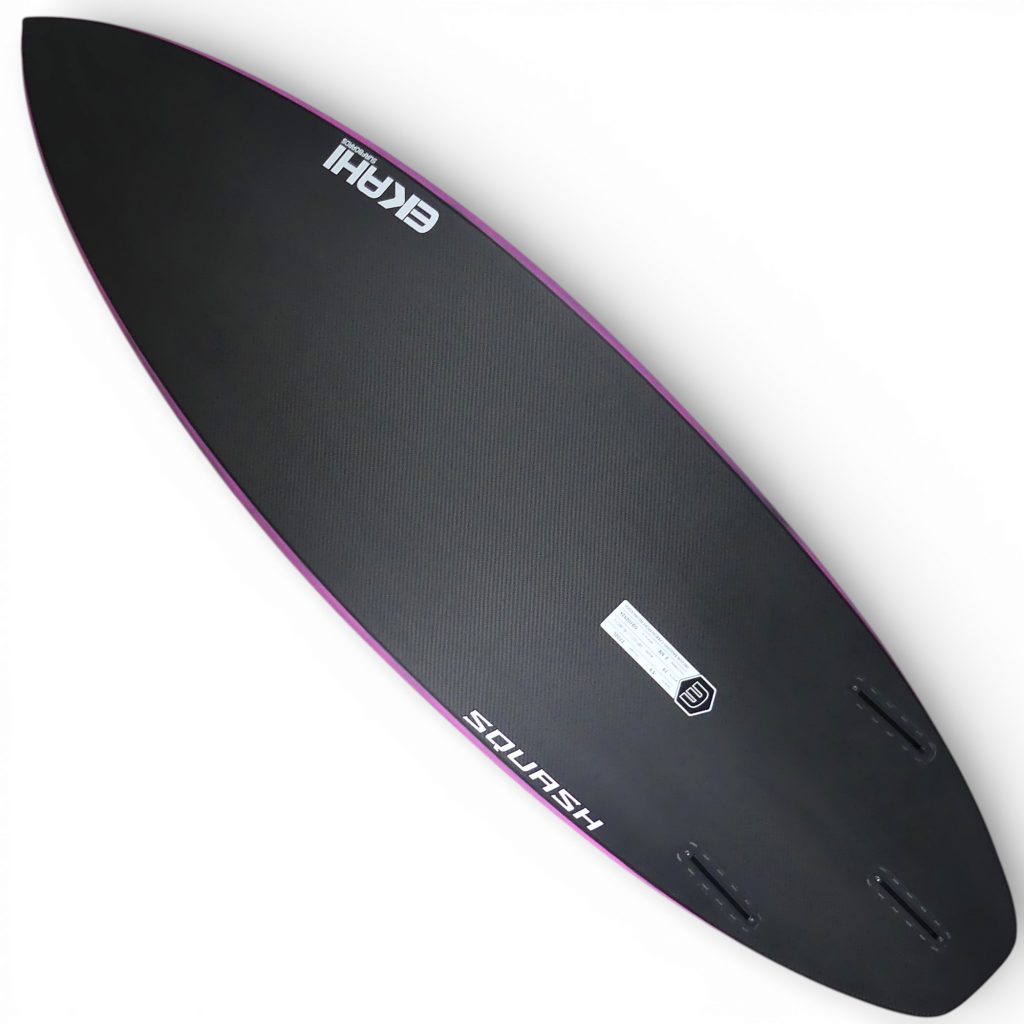EKAHI SQUASH squash tail surfboard – pink bottom