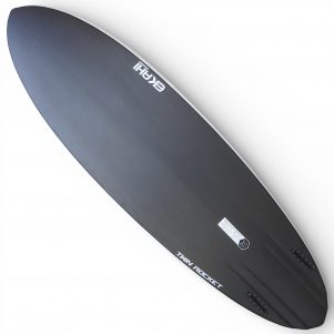 TWIN ROCKET - White - 7'2