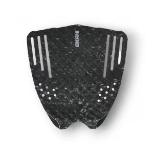 ROUND - Black Grey Marble - Traction Pad - Square