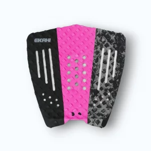 SQUASH - Black/Pink/Grey Marble - Traction Pad - Square