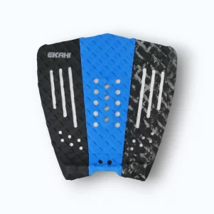 SQUASH - Black/Blue/Grey Marble - Traction Pad - Square